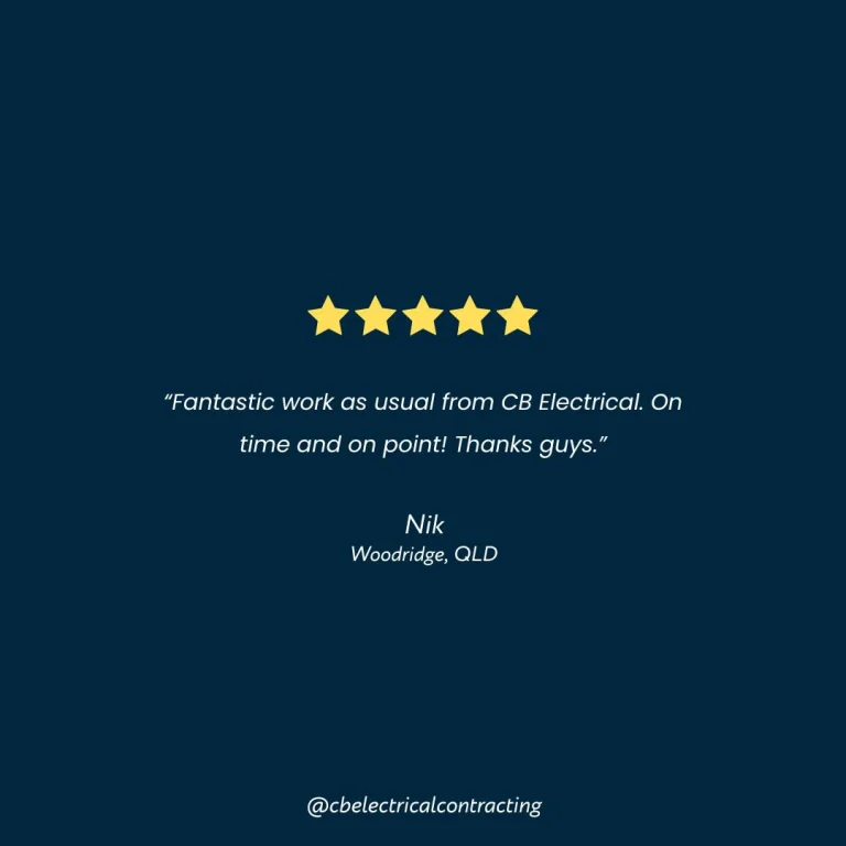 Instagram post from cbelectricalcontracting. This post is in position 1.