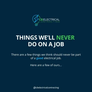 Instagram post from cbelectricalcontracting. This post is in position 1.