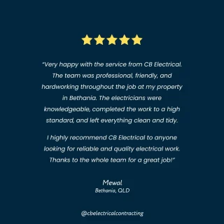 Instagram post from cbelectricalcontracting. This post is in position 1.