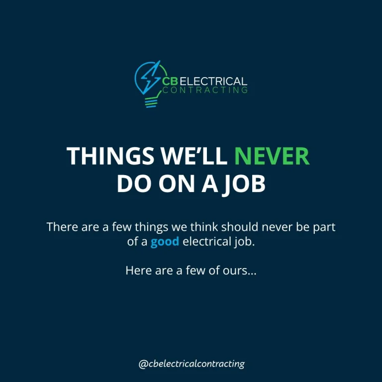 Instagram post from cbelectricalcontracting. This post is in position 0.